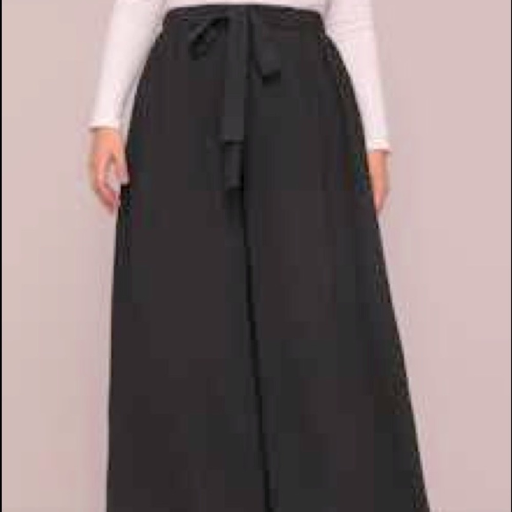 Black Plazzo Pants